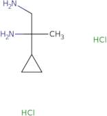 2-Cyclopropylpropane-1,2-diamine dihydrochloride