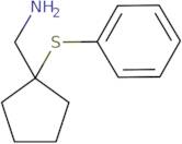 [1-(Phenylsulfanyl)cyclopentyl]methanamine