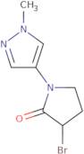 3-Bromo-1-(1-methyl-1H-pyrazol-4-yl)pyrrolidin-2-one