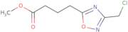 Methyl 4-[3-(chloromethyl)-1,2,4-oxadiazol-5-yl]butanoate