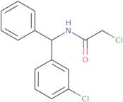 2-Chloro-N-[(3-chlorophenyl)(phenyl)methyl]acetamide