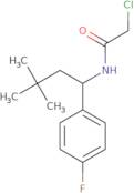 2-Chloro-N-[1-(4-fluorophenyl)-3,3-dimethylbutyl]acetamide