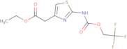 Ethyl 2-(2-{[(2,2,2-trifluoroethoxy)carbonyl]amino}-1,3-thiazol-4-yl)acetate