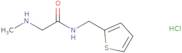 2-(Methylamino)-N-(thiophen-2-ylmethyl)acetamide hydrochloride