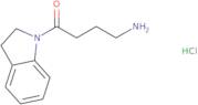 4-Amino-1-(2,3-dihydro-1H-indol-1-yl)butan-1-one hydrochloride