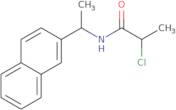 2-Chloro-N-[1-(naphthalen-2-yl)ethyl]propanamide