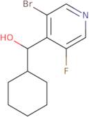 (3-Bromo-5-fluoropyridin-4-yl)(cyclohexyl)methanol