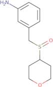 3-[(Oxane-4-sulfinyl)methyl]aniline