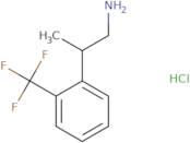 2-[2-(Trifluoromethyl)phenyl]propan-1-amine hydrochloride