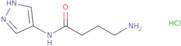 4-Amino-N-(1H-pyrazol-4-yl)butanamide hydrochloride