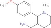 [2-(4-Methoxyphenyl)-1-methylpiperidin-3-yl]methanamine