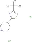 4-(4-tert-Butyl-1,3-thiazol-2-yl)piperidine dihydrochloride