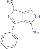 6-Methyl-4-phenyl-1H,6H-[1,2]diazolo[3,4-c]pyrazol-3-amine