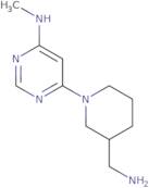 6-[3-(Aminomethyl)piperidin-1-yl]-N-methylpyrimidin-4-amine