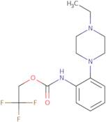 2,2,2-Trifluoroethyl N-[2-(4-ethylpiperazin-1-yl)phenyl]carbamate