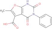 6-Methyl-2,4-dioxo-3-phenyl-1H,2H,3H,4H-furo[2,3-d]pyrimidine-5-carboxylic acid