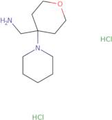 [4-(Piperidin-1-yl)oxan-4-yl]methanamine dihydrochloride