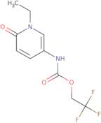 2,2,2-Trifluoroethyl N-(1-ethyl-6-oxo-1,6-dihydropyridin-3-yl)carbamate