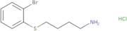 1-[(4-Aminobutyl)sulfanyl]-2-bromobenzene hydrochloride