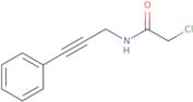 2-Chloro-N-(3-phenylprop-2-yn-1-yl)acetamide