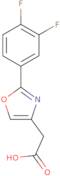 2-[2-(3,4-Difluorophenyl)-1,3-oxazol-4-yl]acetic acid