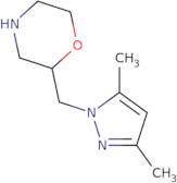 2-[(3,5-Dimethyl-1H-pyrazol-1-yl)methyl]morpholine