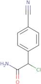 2-Chloro-2-(4-cyanophenyl)acetamide