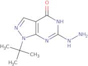 1-tert-Butyl-6-hydrazinyl-1H,4H,5H-pyrazolo[3,4-d]pyrimidin-4-one