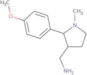 [2-(4-Methoxyphenyl)-1-methylpyrrolidin-3-yl]methanamine