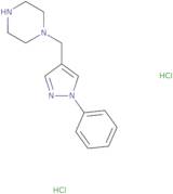 1-[(1-Phenyl-1H-pyrazol-4-yl)methyl]piperazine dihydrochloride