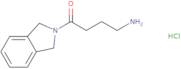 4-Amino-1-(2,3-dihydro-1H-isoindol-2-yl)butan-1-one hydrochloride