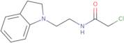 2-Chloro-N-[2-(2,3-dihydro-1H-indol-1-yl)ethyl]acetamide