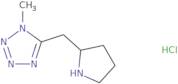 1-Methyl-5-(pyrrolidin-2-ylmethyl)-1H-1,2,3,4-tetrazole hydrochloride