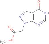 Methyl 2-{4-oxo-1H,4H,5H-pyrazolo[3,4-d]pyrimidin-1-yl}acetate