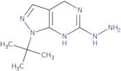 1-tert-Butyl-6-hydrazinyl-1H,4H,5H-pyrazolo[3,4-d]pyrimidine