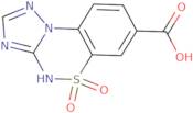 4H-Benzo[E][1,2,4]triazolo[5,1-c][1,2,4]thiadiazine-7-carboxylic acid 5,5-dioxide