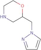 2-[(1H-Pyrazol-1-yl)methyl]morpholine