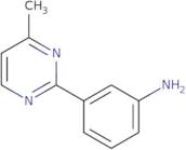 3-(4-Methylpyrimidin-2-yl)aniline