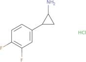 2-(3,4-difluorophenyl)cyclopropan-1-amine hydrochloride