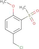 4-(Chloromethyl)-2-methanesulfonyl-1-methoxybenzene