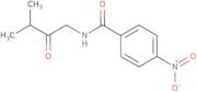 N-(3-Methyl-2-oxobutyl)-4-nitrobenzamide