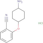 2-[(4-Aminocyclohexyl)oxy]benzonitrile hydrochloride