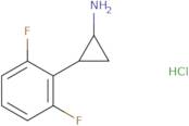 2-(2,6-Difluorophenyl)cyclopropan-1-amine hydrochloride