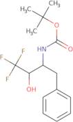 tert-Butyl N-(4,4,4-trifluoro-3-hydroxy-1-phenylbutan-2-yl)carbamate