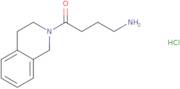 4-Amino-1-(1,2,3,4-tetrahydroisoquinolin-2-yl)butan-1-one hydrochloride