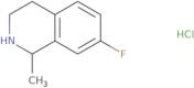 7-Fluoro-1-methyl-1,2,3,4-tetrahydroisoquinoline hydrochloride