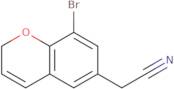 2-(8-Bromo-2H-chromen-6-yl)acetonitrile