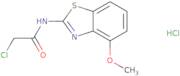 2-Chloro-N-(4-methoxy-1,3-benzothiazol-2-yl)acetamide hydrochloride