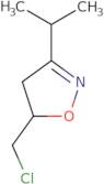 5-(Chloromethyl)-3-(propan-2-yl)-4,5-dihydro-1,2-oxazole