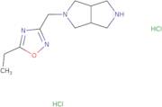 5-Ethyl-3-{octahydropyrrolo[3,4-c]pyrrol-2-ylmethyl}-1,2,4-oxadiazole dihydrochloride